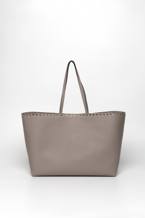 Rockstud Grainy Calfskin Tote Bag Tote bag