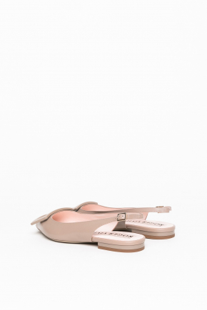 Gommettine Slingback Ballerinas In Nappa Leather 平底鞋