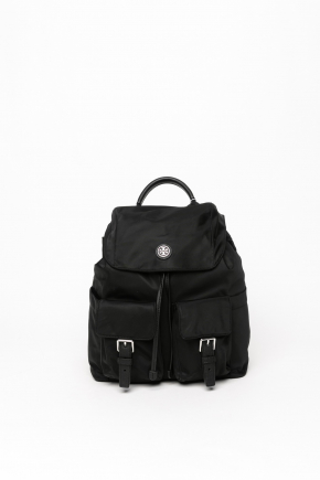 Nylon Flap Backpack Backpack