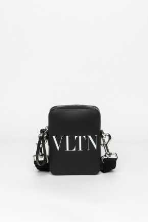 Small Vltn Leather Crossbody Bag 斜揹袋