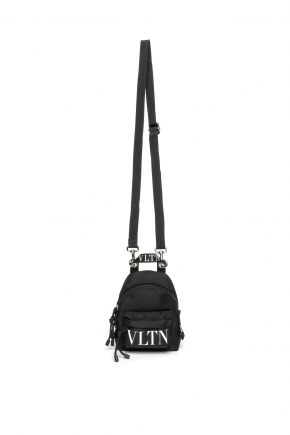 Vltn Mini Nylon Backpack/crossbody Bag