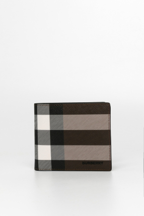 Exploded Check Bifold Coin 銀包