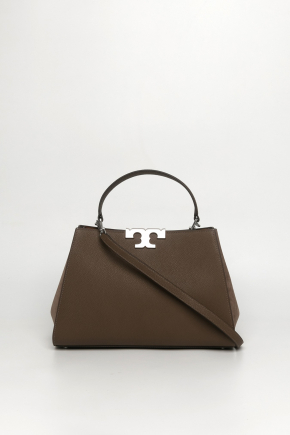 Eleanor Pebbled Satchel Crossbody bag/Top handle