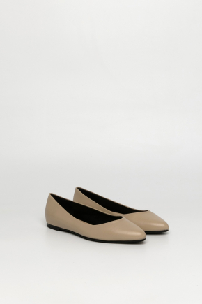 Calfskin Leather Flats