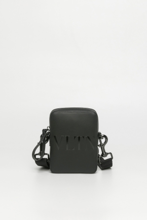 Small Vltn Leather Crossbody Bag