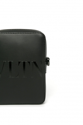 Small Vltn Leather Crossbody Bag