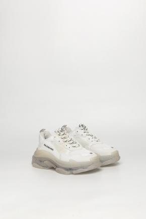 Triple S Trainers Clear Sole Sneakers