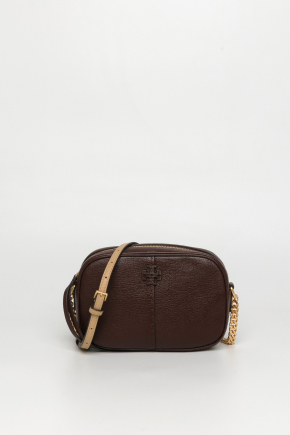 Mcgraw Textured Leather Camera Bag Chain Bag/crossbody Bag