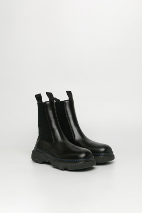 Leather Creeper Chelsea Boots