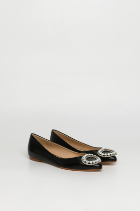 Calfskin Leather Flats