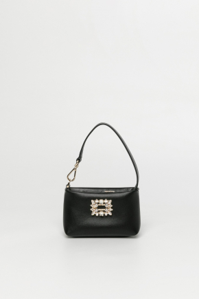 Rv Nightlily Charm Micro Bag In Nappa Leather Top Handle
