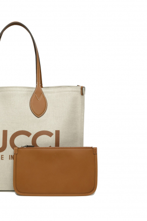 Tote Bag With Gucci Print Tote bag