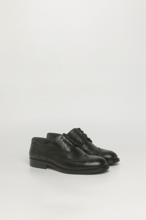 Calfskin Leather Brogue Shoes