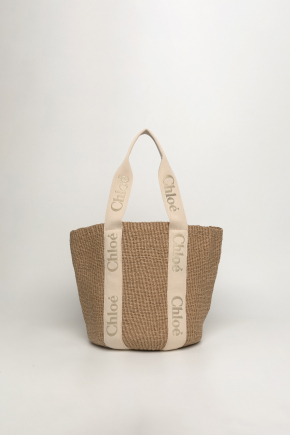 Large Woody Basket Shoulder bag/Tote bag
