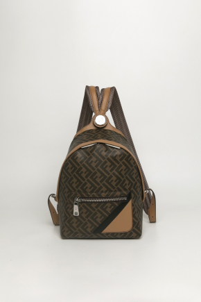 Fendi Chiodo Small Fendi Diagonal Backpack