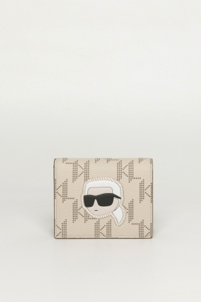 K/ikonik Monogram Medium Bi-Fold Wallet