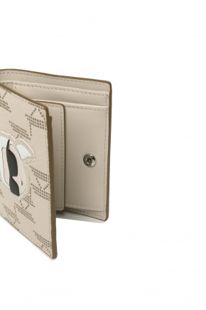 K/ikonik Monogram Medium Bi-Fold Wallet