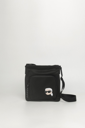 K/ikonik Nylon Flat Crossbody Bag