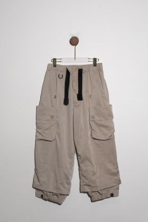 Y-3 Nylon Twill Cuffed Trousers Pants