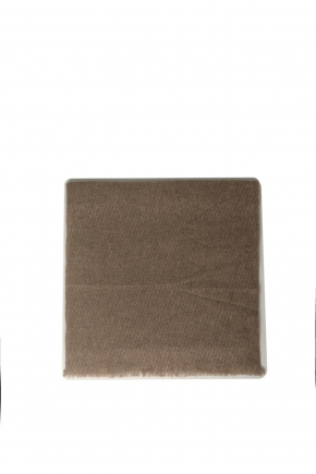 Traveller Plain Cashmere Scarf Latte Brown Scarf