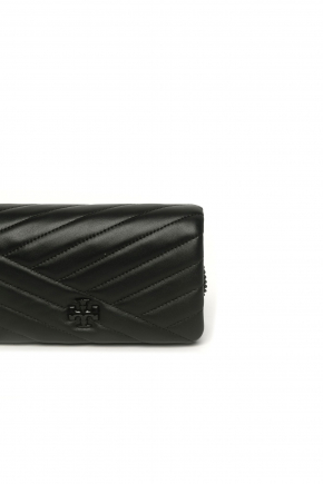 Kira Chevron Powder Coated Chain Wallet 鏈條銀包