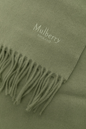 Small Solid Merino Wool Scarf 围巾