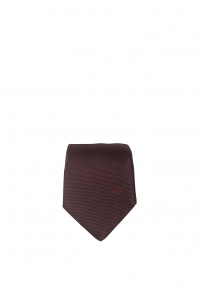 Solid Colour & Embroidered Tree Tie Tie