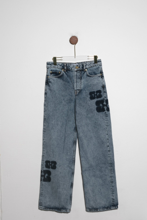 Patch Denim Izey Pants