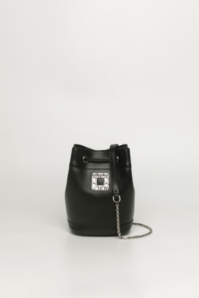 Tres Vivier Bucket Bag In Leather Chain bag/Crossbody bag