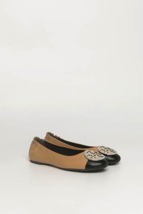 Claire Cap-Toe Ballet Flats