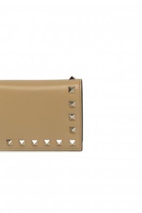 Small Rockstud Calfskin Wallet 銀包