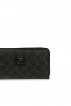 Zip Around Wallet With Interlocking G 銀包