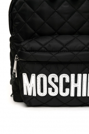 Quilted Logo Backpack