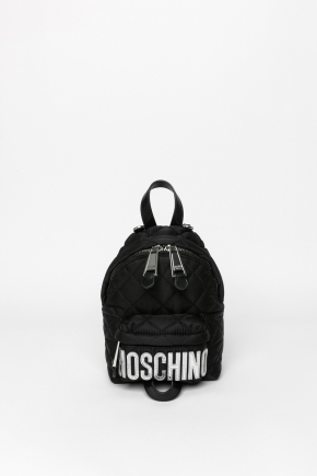 Quilted Logo Backpack